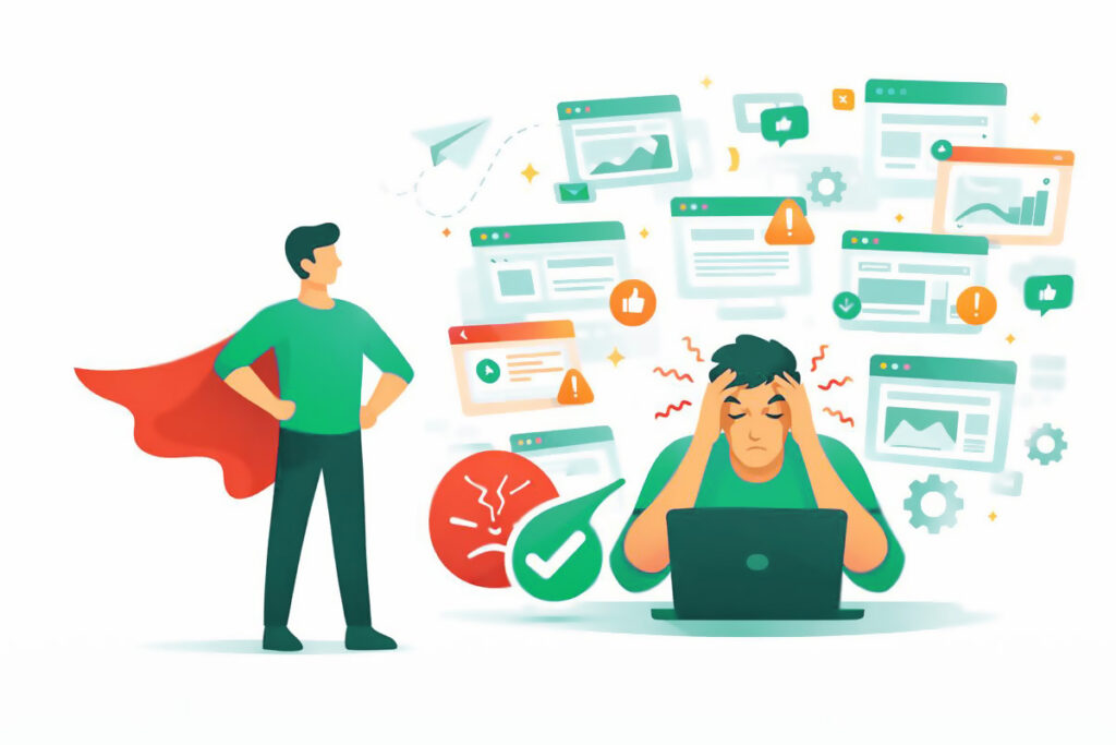 Illustration of advanced retargeting, focusing on increasing user value and reducing churn through strategic campaigns.